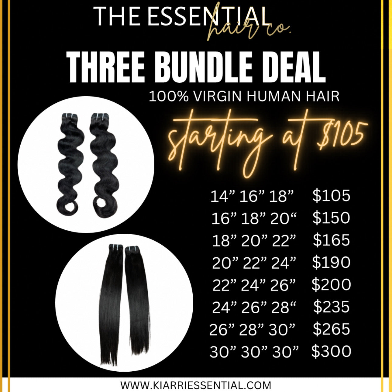 3 Bundle Deal